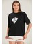 Desenli T-Shirt (B22-38502) 1