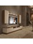 Trendstyle 5220DS Mdf Tv Ünitesi Tv Sehpası Pera Beyaz 1