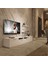 Trendstyle 220 Slm Tv Ünitesi Tv Sehpası Parlak Beyaz 1