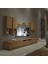 Trendstyle 8da Mdf Tv Ünitesi Tv Sehpası Naturel Pera 1