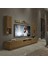 Trendstyle 270DA Mdf Tv Ünitesi Tv Sehpası Naturel Pera 1