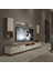Trendstyle 270DA Mdf Tv Ünitesi Tv Sehpası Pera Beyaz 1