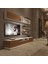 Trendstyle 5220S Mdf Tv Ünitesi Tv Sehpası Beyaz Ceviz 1