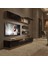Trendstyle 5220S Mdf Tv Ünitesi Tv Sehpası Pera Siyah Mermer 1