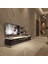 Trendstyle 4 Mdf Tv Ünitesi Tv Sehpası Beyaz Siyah Mermer 1