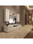 Trendstyle 5d Mdf Tv Ünitesi Tv Sehpası Parlak Beyaz 1