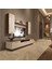 Trendstyle 5d Mdf Tv Ünitesi Tv Sehpası Ceviz Beyaz 1