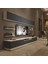 Trendstyle 8ys Mdf Tv Ünitesi Tv Sehpası Beyaz Antrasit 1