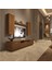 Trendstyle 5d Slm Tv Ünitesi Tv Sehpası Naturel Ceviz 1