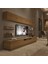 Trendstyle 8ys Mdf Tv Ünitesi Tv Sehpası Naturel Pera 1