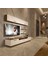 Trendstyle 5 Mdf Tv Ünitesi Tv Sehpası Pera Beyaz 1