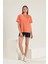 Oversize Fit Nakışlı T-Shirt (B22-38500) 3