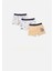 Karışık Desen Baskılı Penye Elastan Erkek Çocuk 3'lü Boxer Set 1