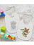 Kids Kişiye Özel Isimli 2’li Beyaz Mama Önlüğü-3 2