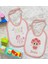 Kids Kişiye Özel Isimli 2’li Pembe Mama Önlüğü-1 2