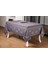 Aslı Lüx Jakar Polycotton Tp Kumaş Füme Masa Örtüsü 160X300 cm - 1255 1