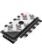 ROBA10 Port Fan Çoğaltıcı Hub Kartı Ide Güç Giriş Soketi 12V 3 4 1