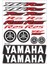 Yamaha Yzf R25 Sticker Seti Kırmızı A4 1