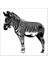 Zebra Folyo Sticker 30CM Uzunluk 1