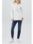 Ella Kadın Kapüşonlu Sweatshirt Ekru 1