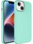 Apple iPhone 14 Plus Kapak Içi Kadife Lansman Lux Silikon Kılıf - Turkuaz 1