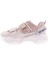 65140-22Y Kadın Mega Kalın Taban Simli Cırtlı Sneakers Ayakkabı 2