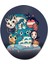 Ghibli Totoro Spirited Away Kiki Miyazaki Bilek Destekli Mousepad Model - 1 Oval 1