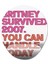 Britney Survived 2007 - Britney 2007'I Atlattıysa Sen De Yaparsın Bilek Destekli Mousepad Model - 1 Oval 1