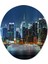 New York - Gezgin - Seyahat Bilek Destekli Mousepad Model - 3 Oval 1