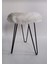 Peluş Metal Ayaklı Puf 1