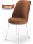 Concept Kor Serisi, Beyaz Mermer Desen 70X114 Açılabilir Mutfak Masası Takımı, 4 Sandalye 4