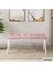 Concept Kar Serisi, 80X132 Açılabilir Mdf Mutfak Masa Takımı, Beyaz Masa 4 Sandalye ve 1 Bench 3