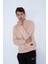 Erkek Açık Kahverengi Yarım Balıkçı Yaka Fermuarlı Içi Yumuşak Tüylü Sweatshirt RF0209 4
