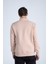 Erkek Açık Kahverengi Yarım Balıkçı Yaka Fermuarlı Içi Yumuşak Tüylü Sweatshirt RF0209 5
