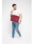 Mıla ML-T205 15.6"su Geçirmez Kumaş , Su Geçirmez Fermuar Laptop ,notebook Çantası-Bordo 3