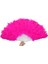 Tüylü Yelpaze - Pembe - Düğün - Nişan - Kına - Gelin 1
