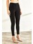 Jessa Siyah Kot Pantolon Dar Paça Yüksek Bel - Simsiyah Skinny Jeanssolmayan Siyah 5