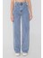 Kadın Kar Yıkama Bol Paça Wide Leg Jeanssalaş Geniş Paça Kot Pantolon(Süper Yüksek Bel) 4