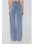 Kadın Kar Yıkama Bol Paça Wide Leg Jeanssalaş Geniş Paça Kot Pantolon(Süper Yüksek Bel) 4