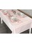 Kristal Monoray Kumaş Pudra Masa Örtüsü Ve Peçeteli Sofra Takımı 8 Kişilik Dikdörtgen 160x220 cm 17 Parça - 723 5