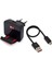 SCH20022 EcoMax Charger Standlı Universal Şarj Cihazı Micro USB Kablolu 1