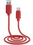 Data Kablosu Kırmızı Tecable Micror 1