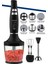 GM-7265 Rapido 1500 W Blender Set Siyah 2