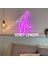 Kadın Bacak Neon LED Işık 1