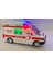 3D Işıklı Sesli Sirenli Pilli Oyuncak Ambulans Araba 112 Acil Kurtarma 4