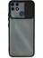 Realme C25 Kılıf Palm Buzlu Kamera Sürgülü Silikon - Siyah 300099 1