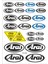 Arai A4 Sticker Set 1