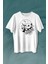 Baby Yoda Star Wars Mandalorian Ay Hilal Silüeti Baskılı Tişört T-Shirt 1