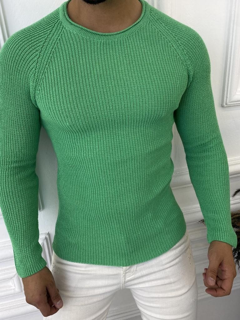 Elku Moda Kazak Slim Fit Triko Dar Kesim Kazak görsel 6