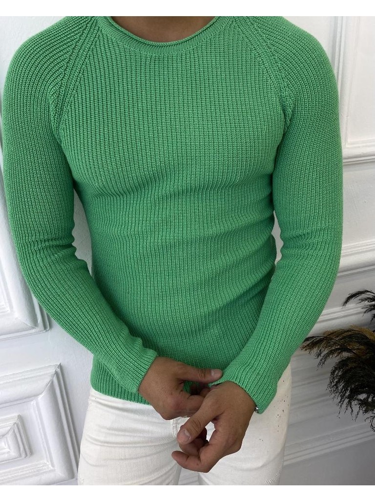 Elku Moda Kazak Slim Fit Triko Dar Kesim Kazak görsel 7